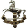 Liverpool University O.T.C. Anodised (Staybrite) Cap Badge