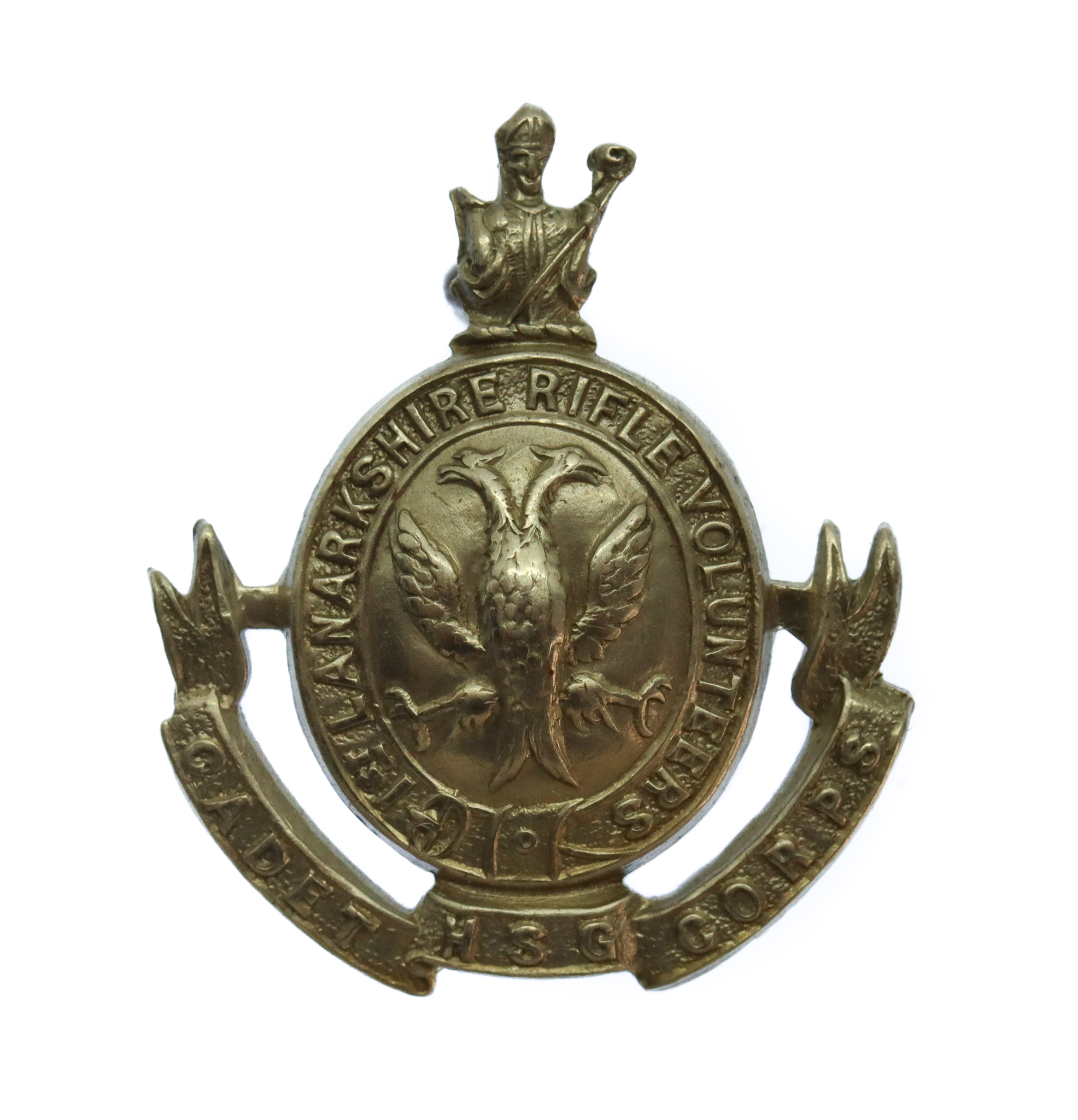 1st Lanarkshire Rifle Volunteers (High School of Glasgow Cadet Corps) Cap Badge