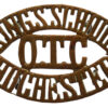 King's School Rochester O.T.C. (KING'S SCHOOL/O.T.C./ROCHESTER) Shoulder Title
