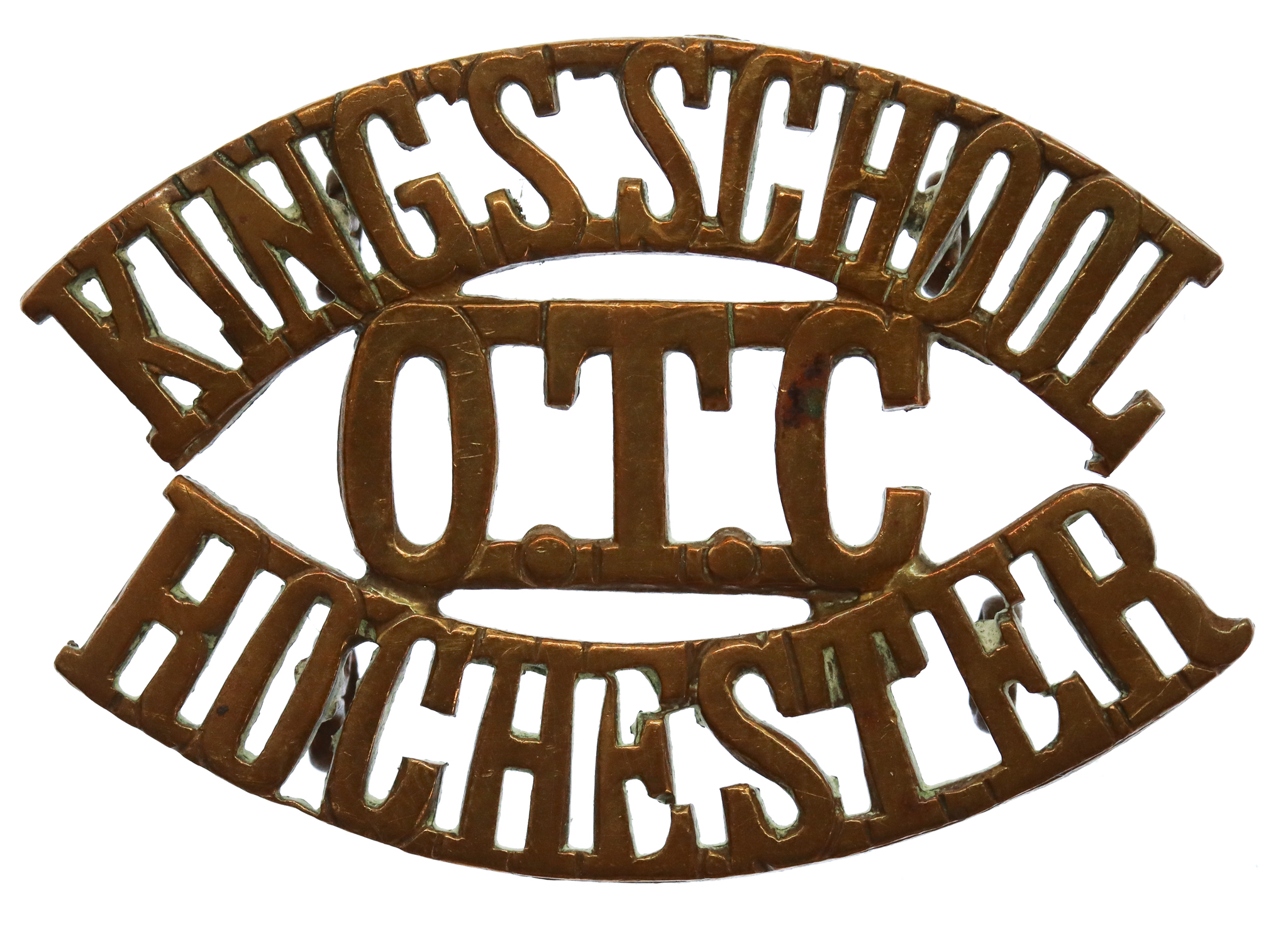 King's School Rochester O.T.C. (KING'S SCHOOL/O.T.C./ROCHESTER) Shoulder Title