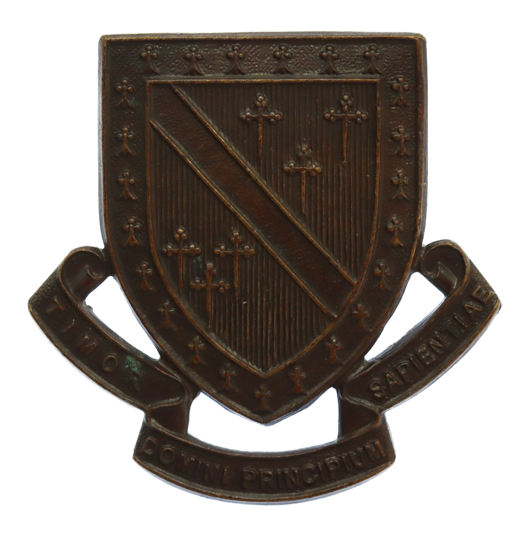 Moseley Grammar School, Birmingham O.T.C. Cap Badge