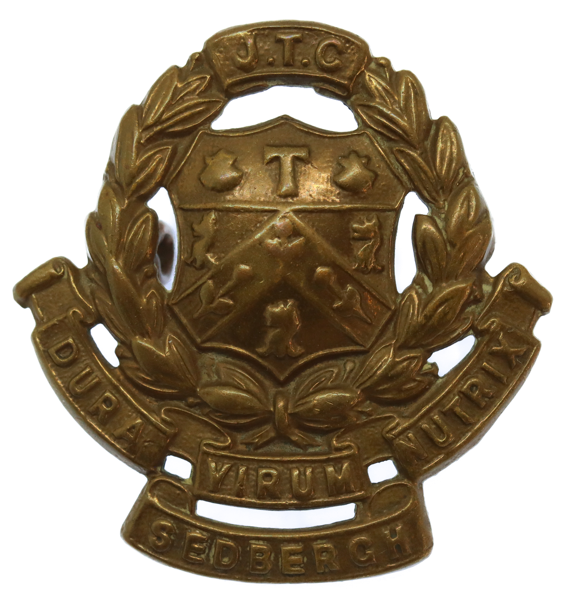 Sedbergh School J.T.C. Cap Badge