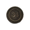34th (Cumberland) Regiment of Foot Button c.1790-1797 (17mm)