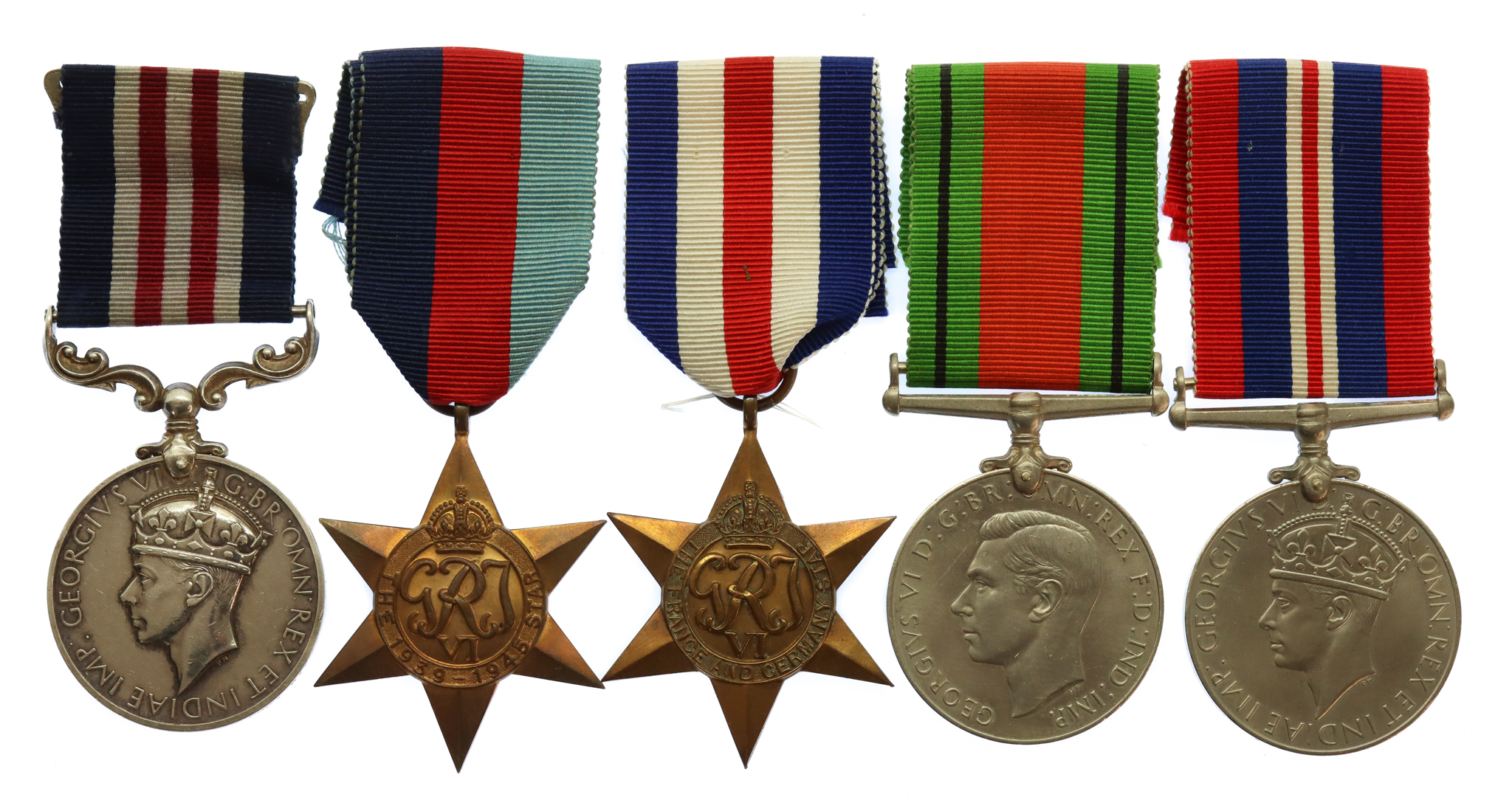 WW2 Battle of Winnekendonk Military Medal Group of Five - Cpl. E. Spye, 2nd Bn. Lincolnshire Regiment