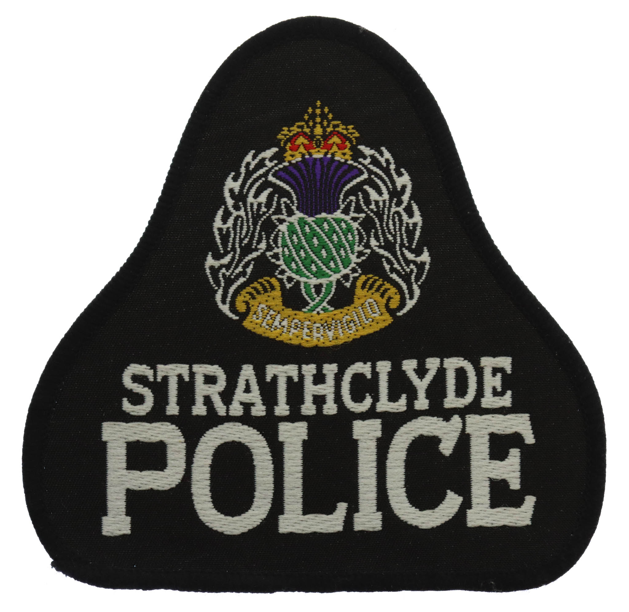 Strathclyde Police Cloth Bell Patch Badge
