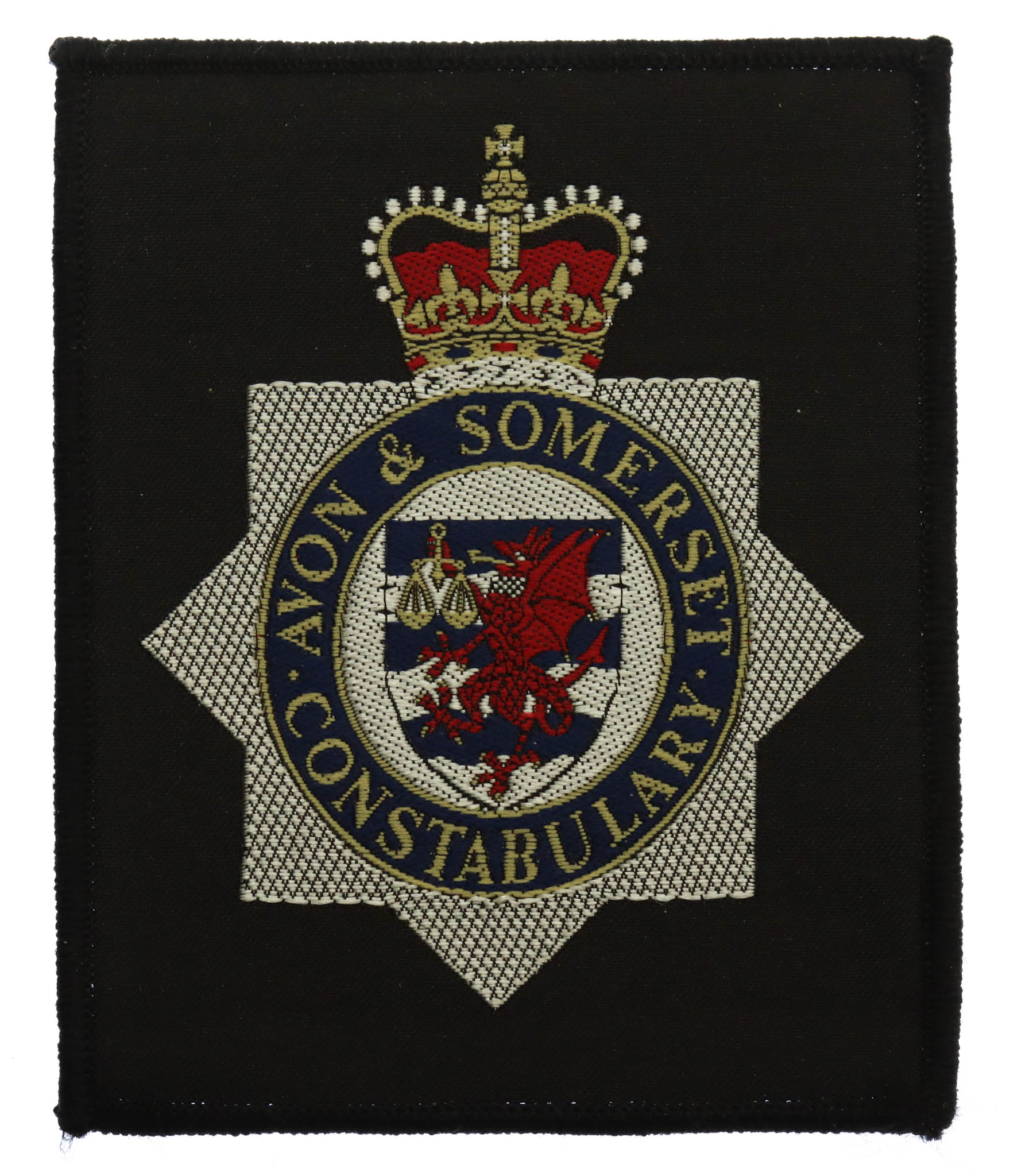 Avon & Somerset Constabulary Dog Handler Cloth Patch Badge