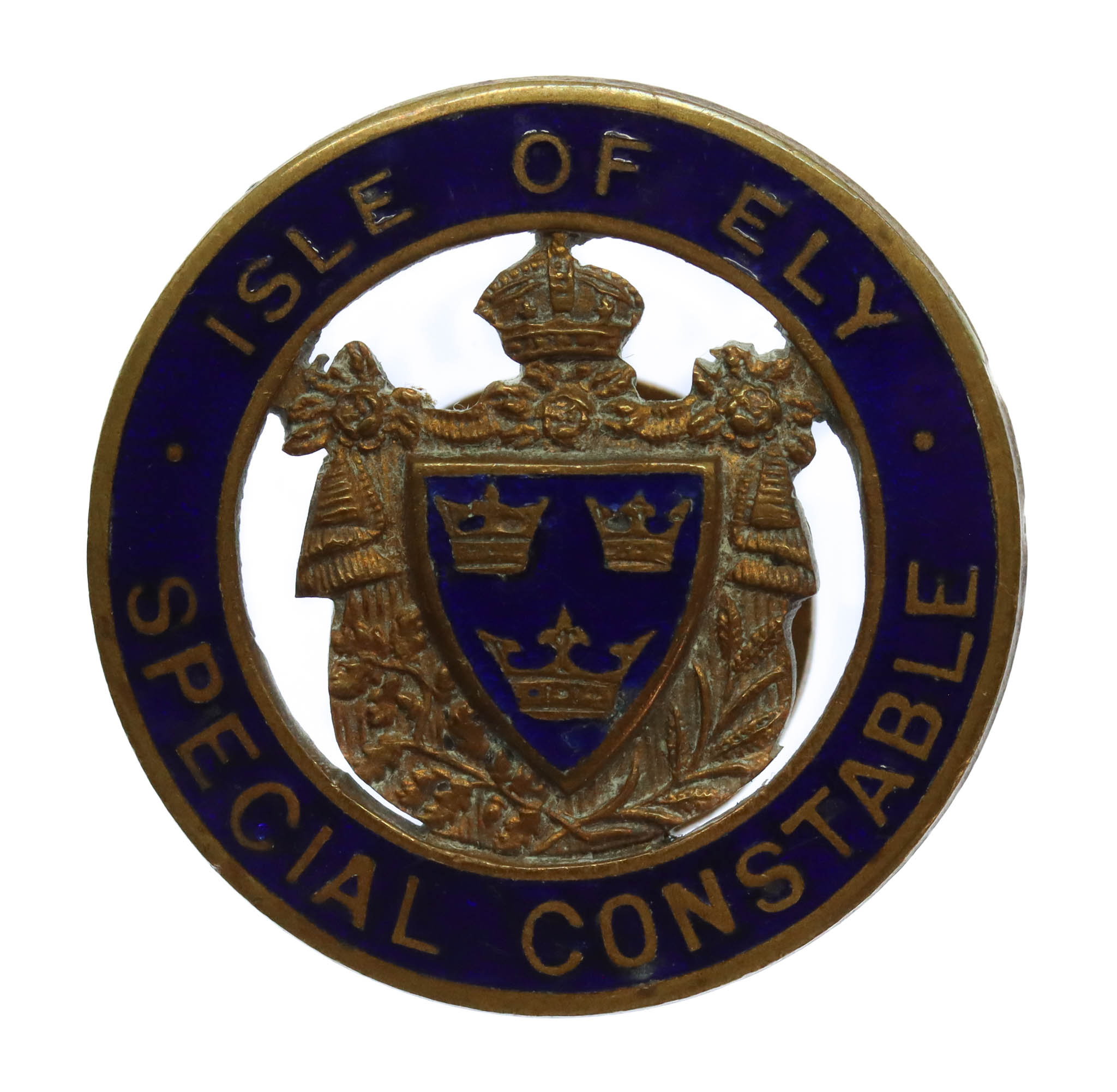 Isle of Ely Special Constable Enamelled Lapel Badge