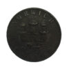 Norwich City Police Black Coat of Arms Button (25mm)