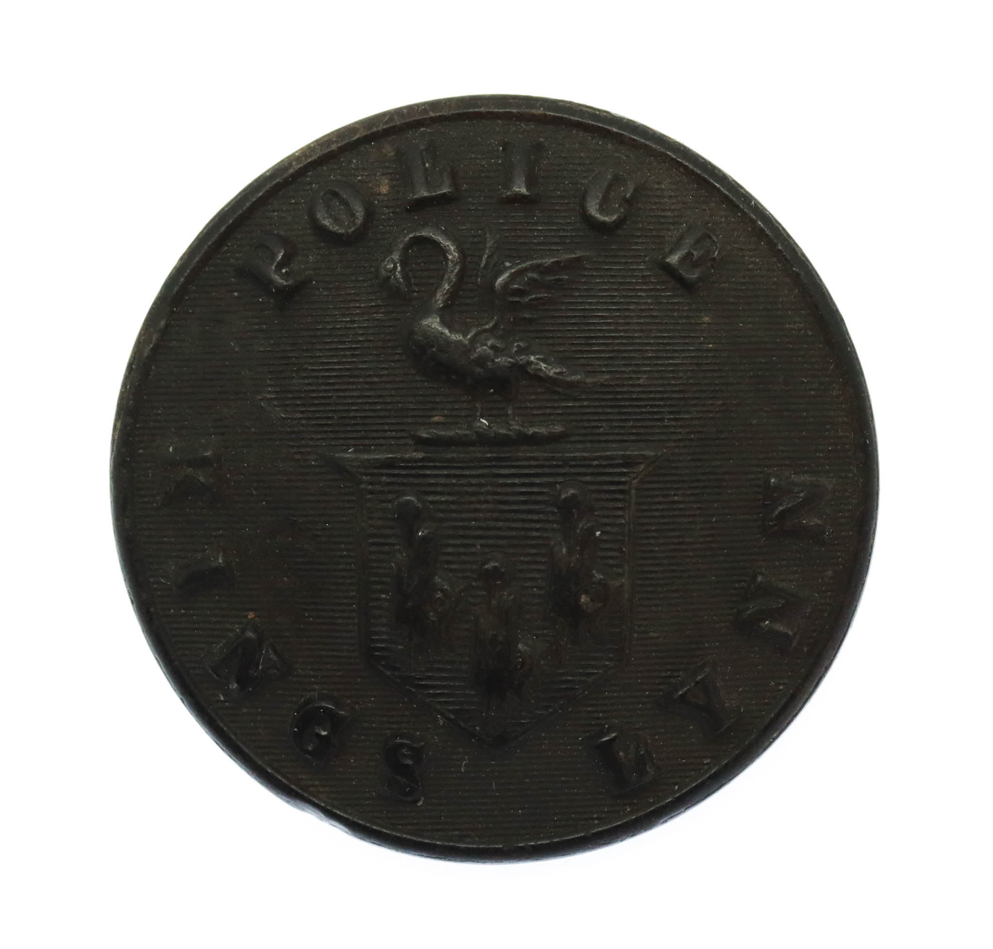 King's Lynn Borough Police Black Button (28mm)