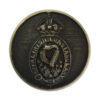 Royal Irish Constabulary White Metal Button - King's Crown (c.1902-1922) (27mm)