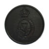 Royal Irish Constabulary Black Button - King's Crown (c.1902-1922) (25mm)
