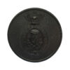 Victorian Royal Irish Constabulary Black Button (25mm)