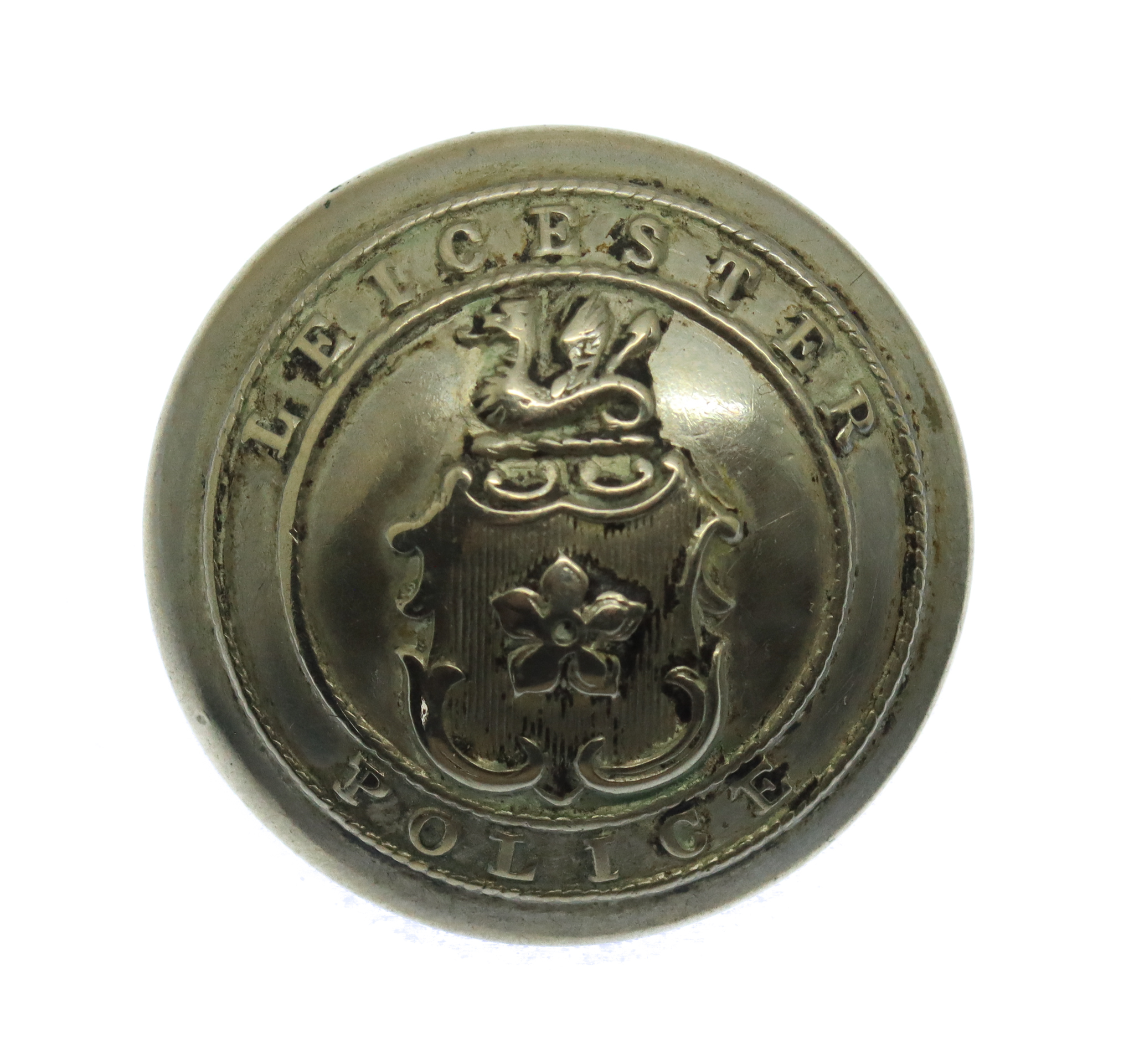 Leicester City Police Coat of Arms Button (25mm)
