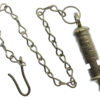Metropolitan Police 'The Metropolitan' Patent Numbered Whistle & Chain.