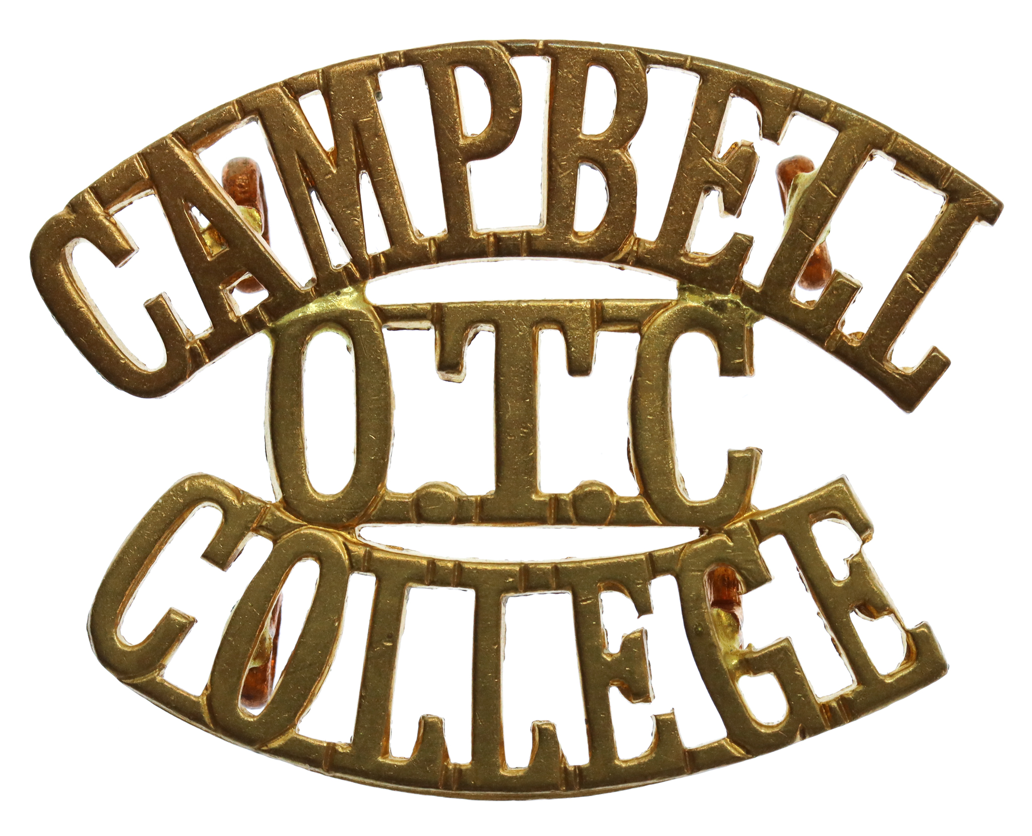 Campbell College, Belfast O.T.C. (CAMPBELL/OTC/COLLEGE) Shoulder Title