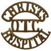 Christ's Hospital O.T.C. (CHRIST'S/OTC/HOSPITAL) Shoulder Title