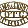 Cambridge and County School O.T.C. (CAMB & COUNTY/OTC/SCHOOL) Shoulder Title