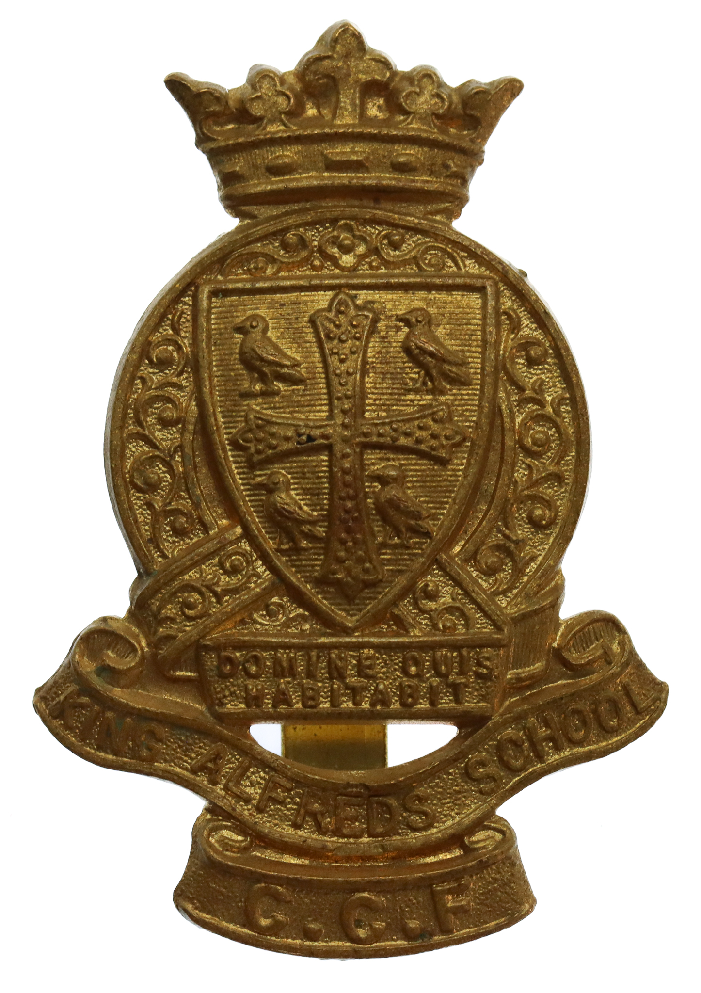 King Alfred's School, Wantage C.C.F. Cap Badge
