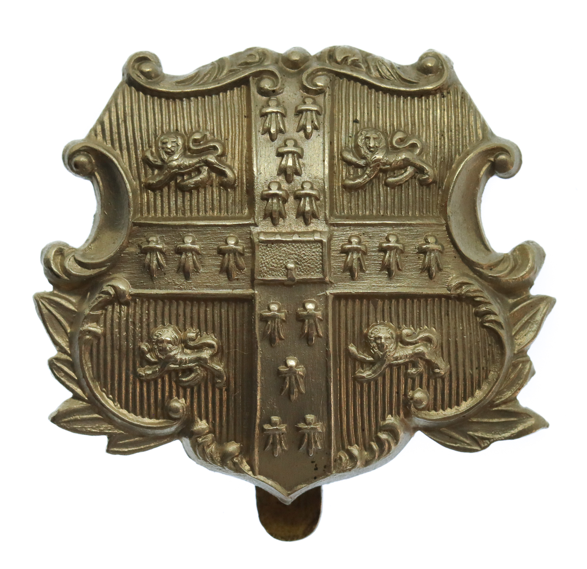 Cambridge University Rifle Volunteers Forage Cap Badge