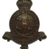 Cambridge University O.T.C. Bronze Cap Badge - King's Crown