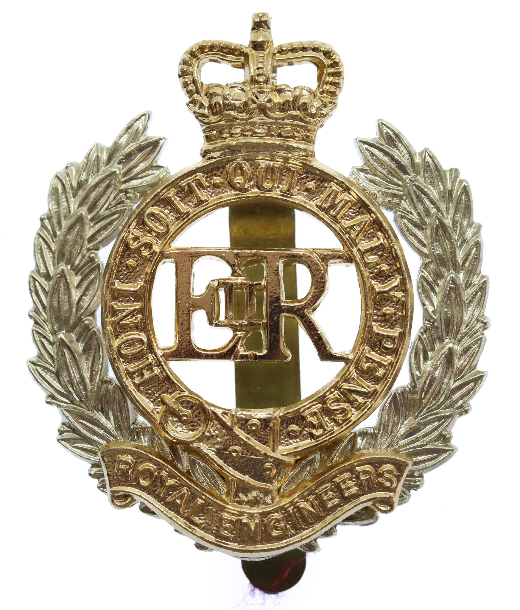 Royal Engineers Anodised (Staybrite) Cap Badge