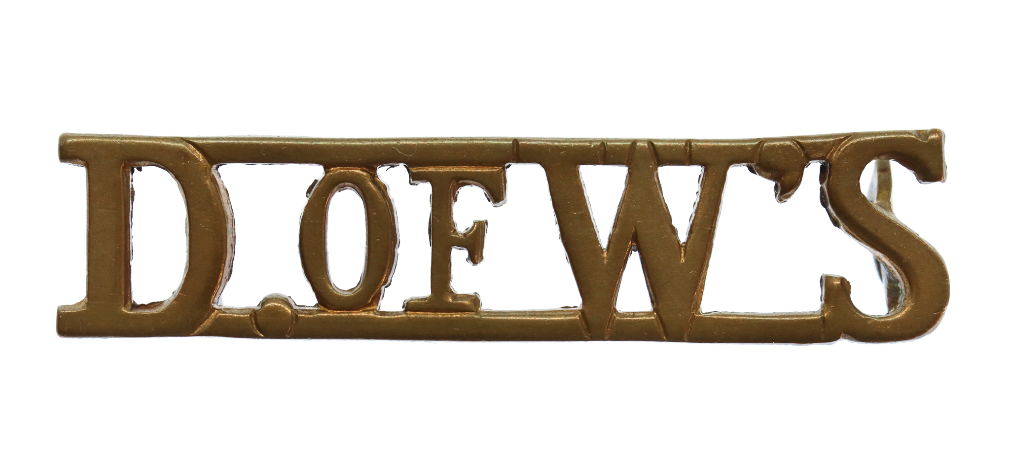 The Duke of Wellington's (West Riding) Regiment (D OF W's) Shoulder Title
