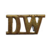 The Duke of Wellington's (West Riding) Regiment (DW) Shoulder Title