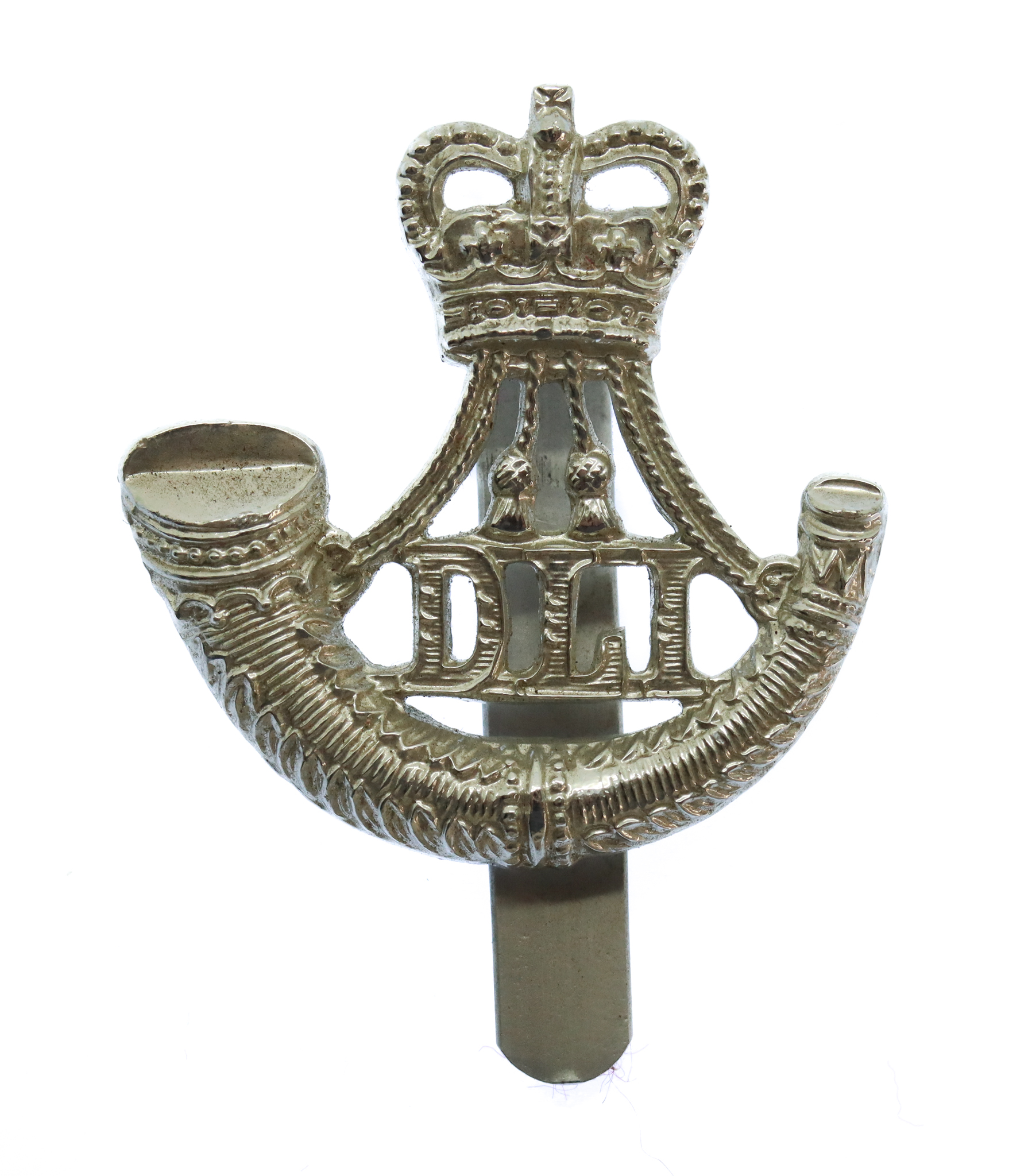 Durham Light Infantry (D.L.I.) Anodised (Staybrite) Beret Badge