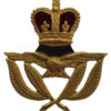 Royal Air Force (R.A.F.) Warrant Officer's Cap Badge - Queen's Crown
