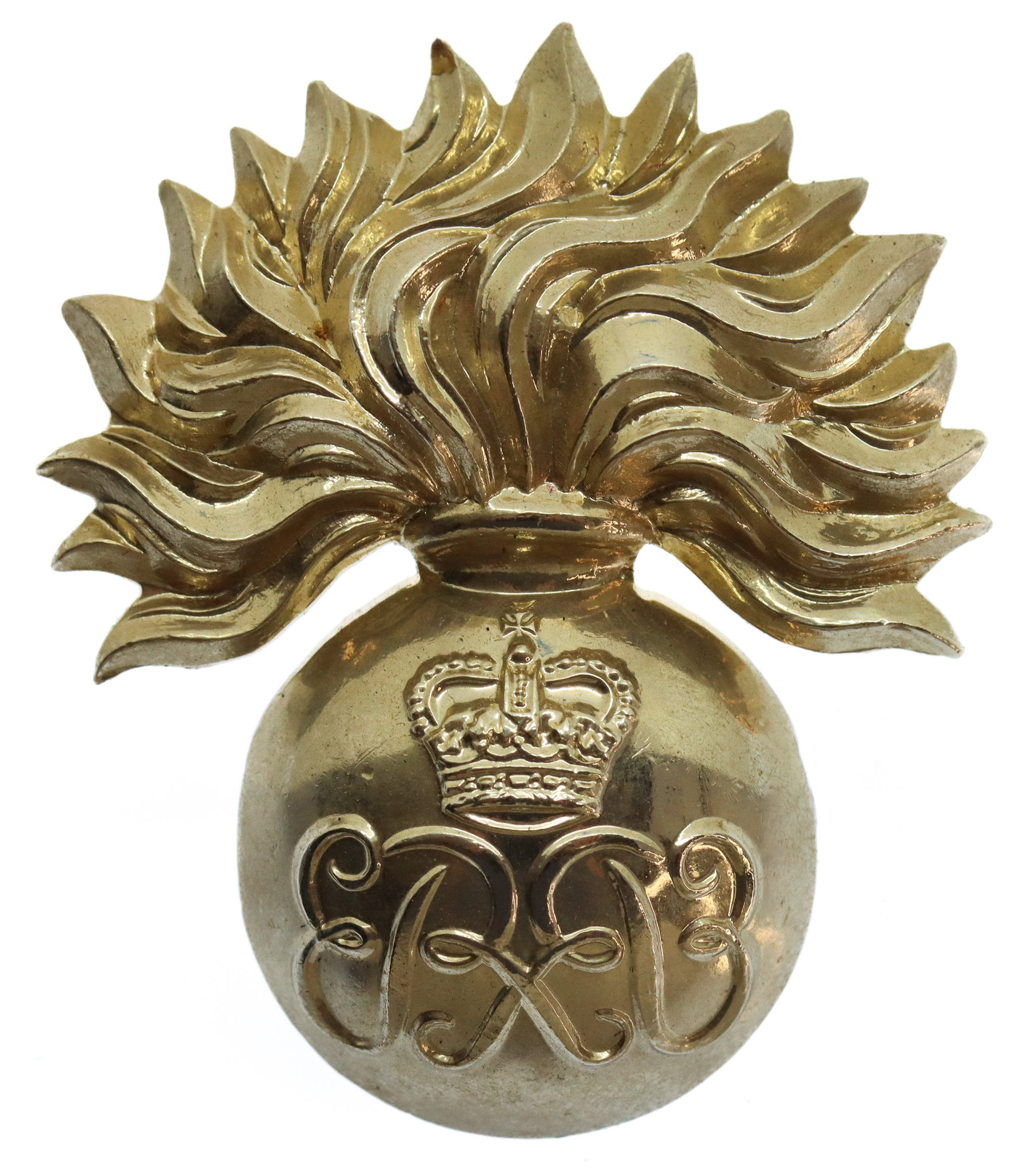 Grenadier Guards Sergeant's Anodised (Staybrite) Cap Badge