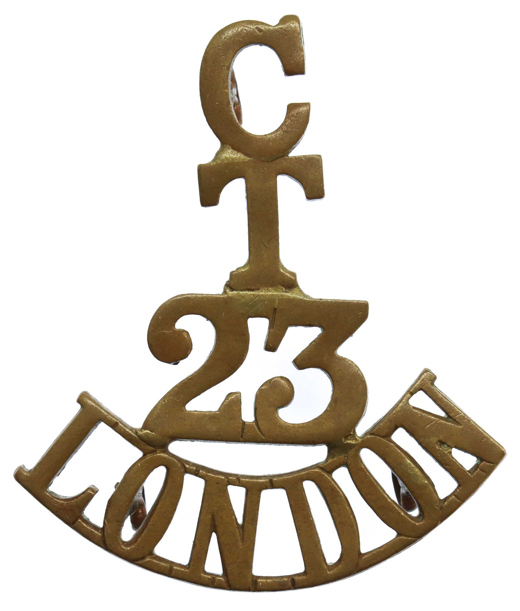 23rd Cadet Battalion London Regiment (C/T/23/LONDON) Shoulder Title