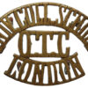 University College School London O.T.C. (UNIV.COLL.SCHOOL/O.T.C./LONDON) Shoulder Title