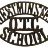 Westminster School O.T.C. (WESTMINSTER/OTC/SCHOOL) Shoulder Title