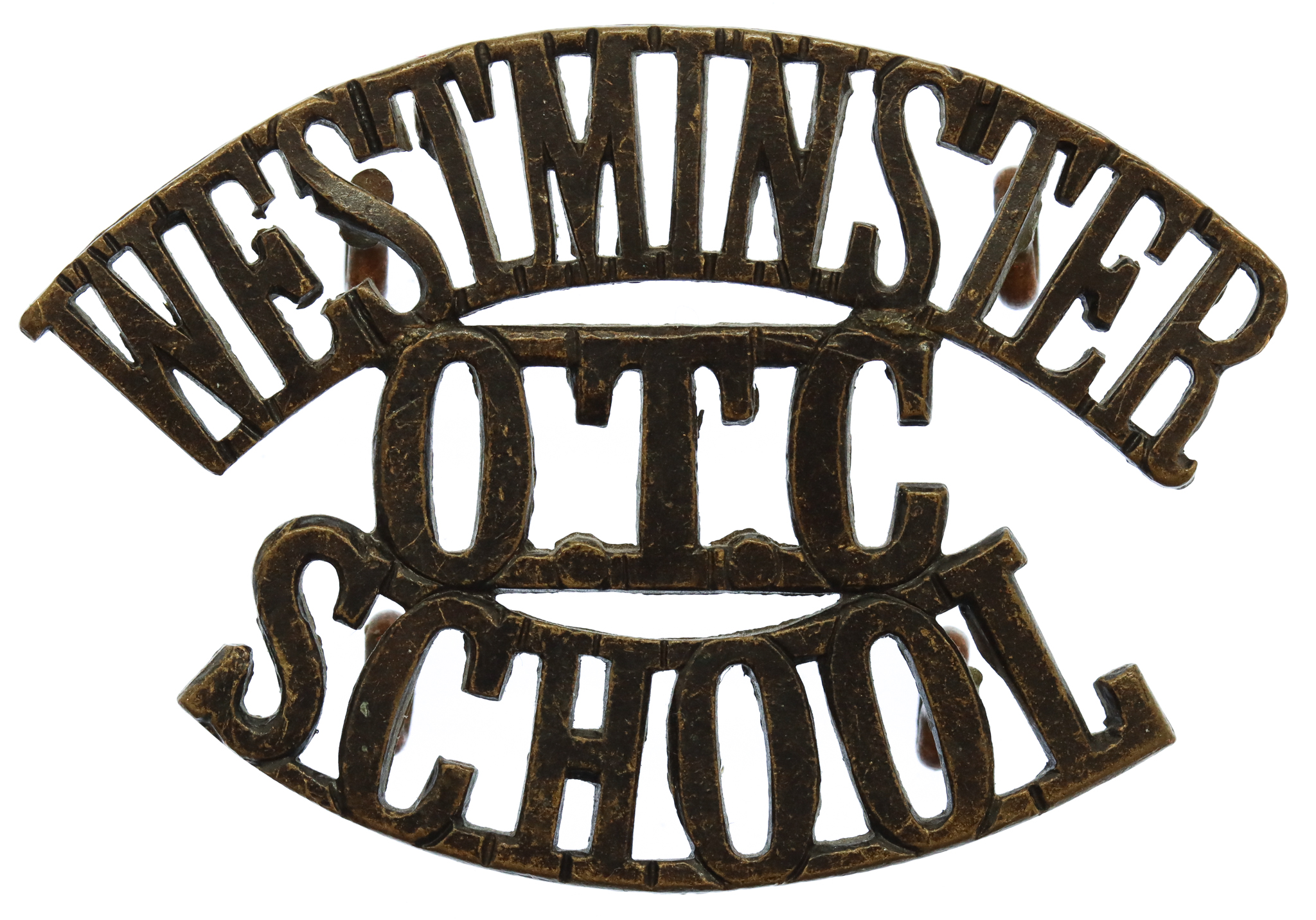 Westminster School O.T.C. (WESTMINSTER/OTC/SCHOOL) Shoulder Title