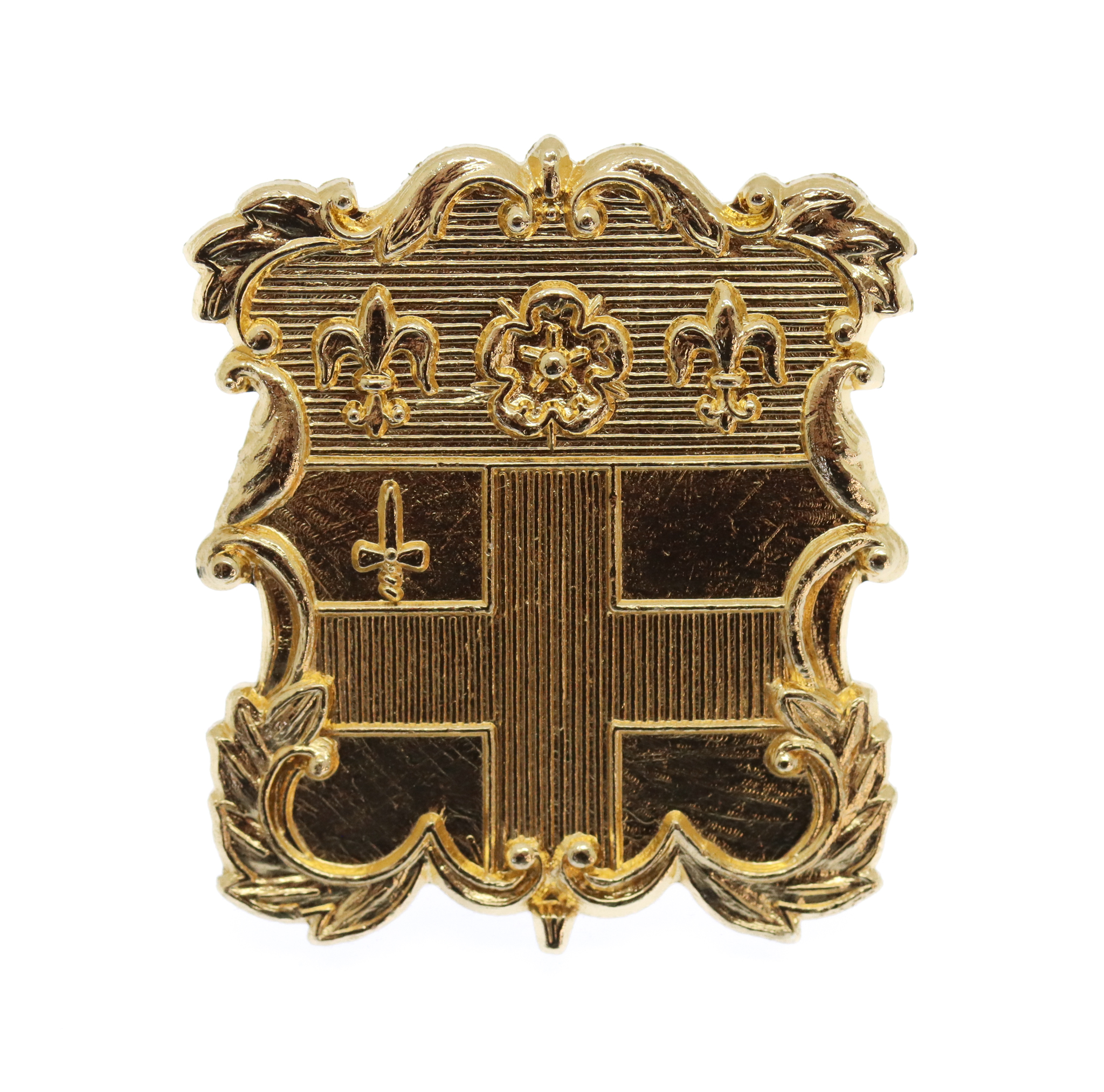 Christ's Hospital Horsham C.C.F. Anodised (Staybrite) Cap Badge