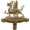 University of Cardiff O.T.C. Anodised (Staybrite) Cap Badge