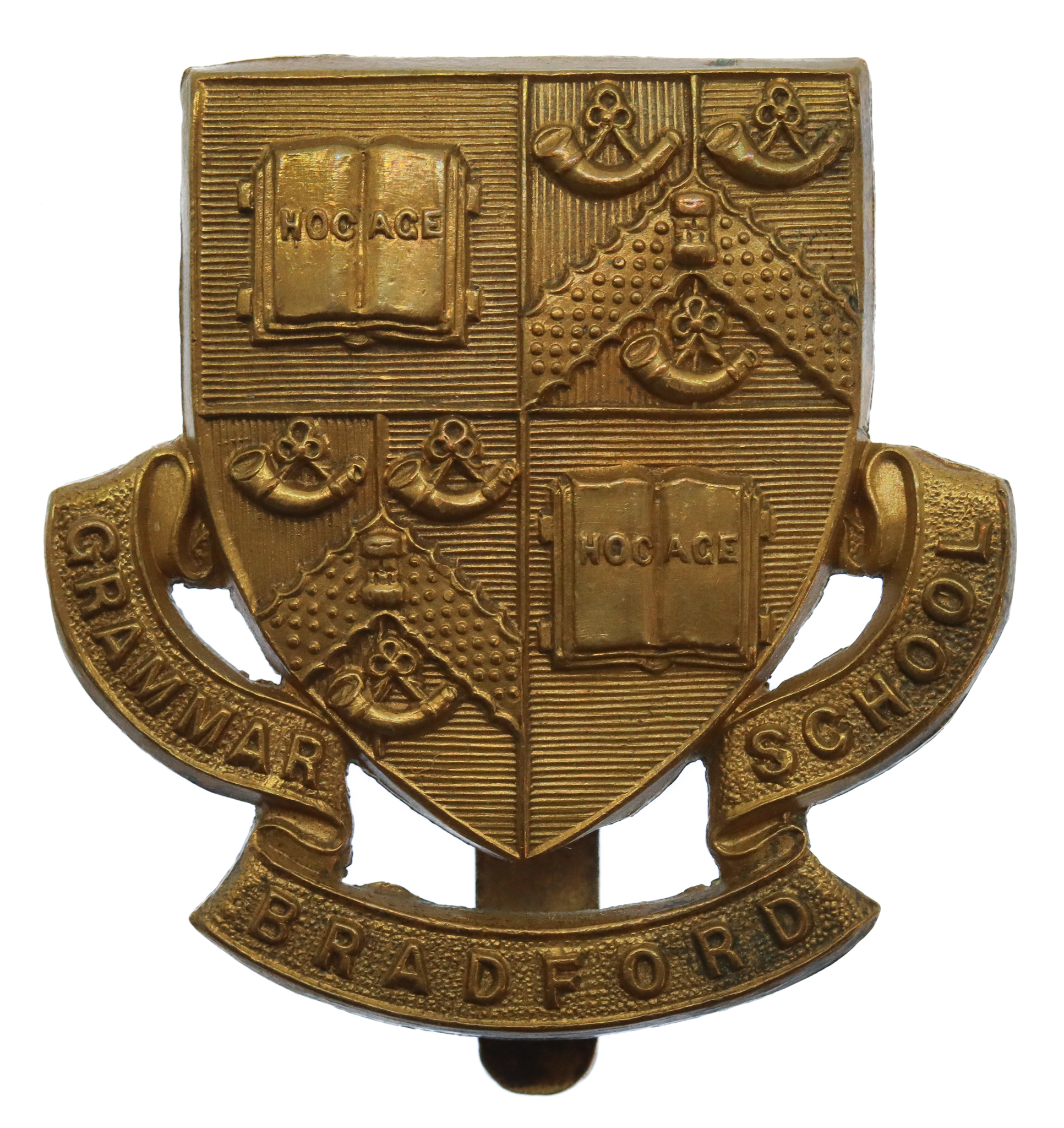 Bradford Grammar School O.T.C. Cap Badge