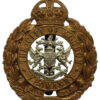 City of London Yeomanry (Rough Riders) Cap Badge - King's Crown