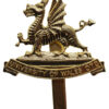 University of Wales O.T.C. Anodised (Staybrite) Cap Badge