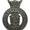 Gwynedd Constabulary Cap Badge - Queen's Crown