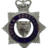 Norfolk Constabulary Senior Officer's Enamelled Cap Badge - Queen's Crown