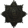 Blackpool Police Night Helmet Plate - King's Crown