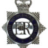 North Yorkshire Police Senior Officer's Enamelled Cap Badge - Queen's Crown