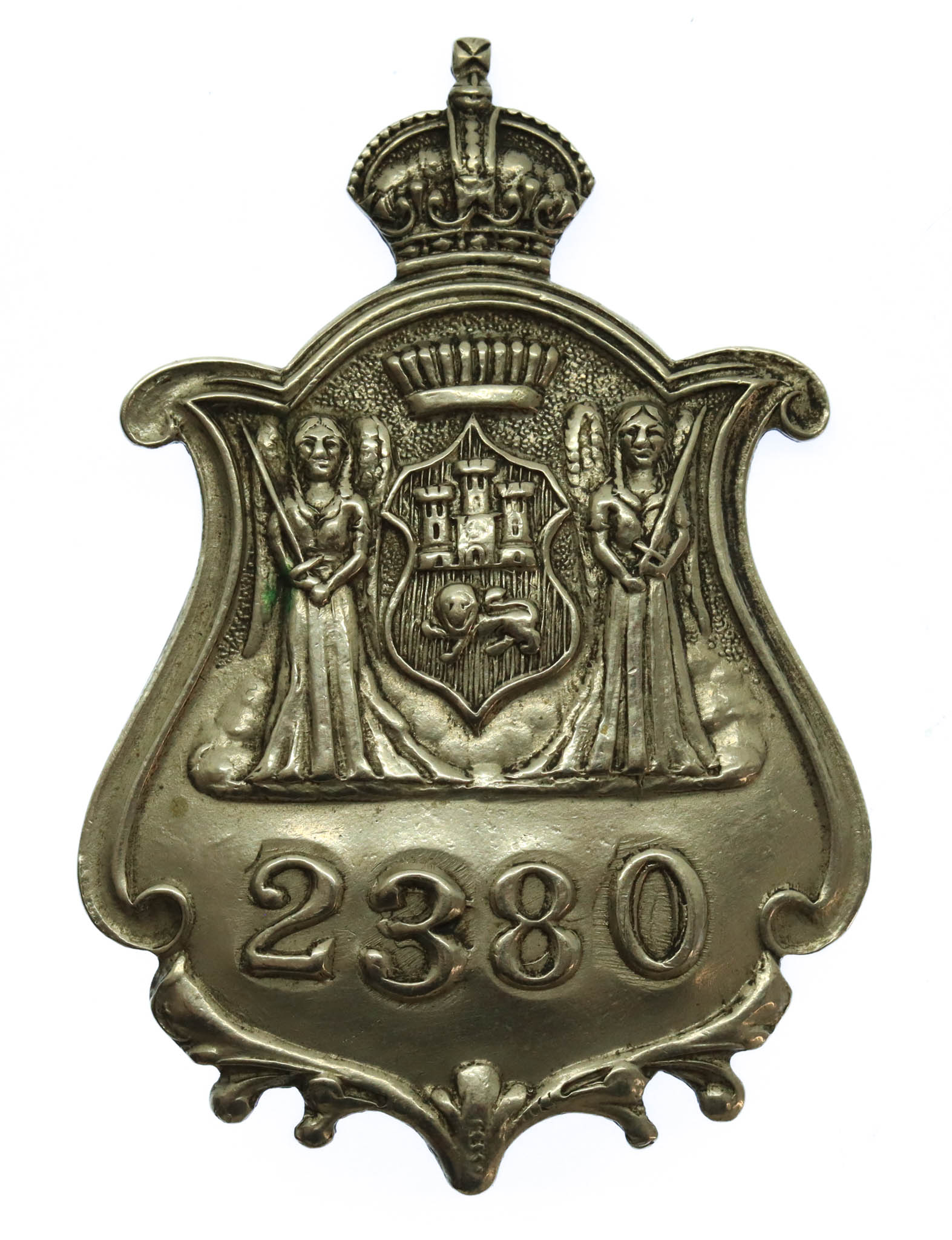 WW1 Norwich Civilians Emergency Corps Numbered Badge