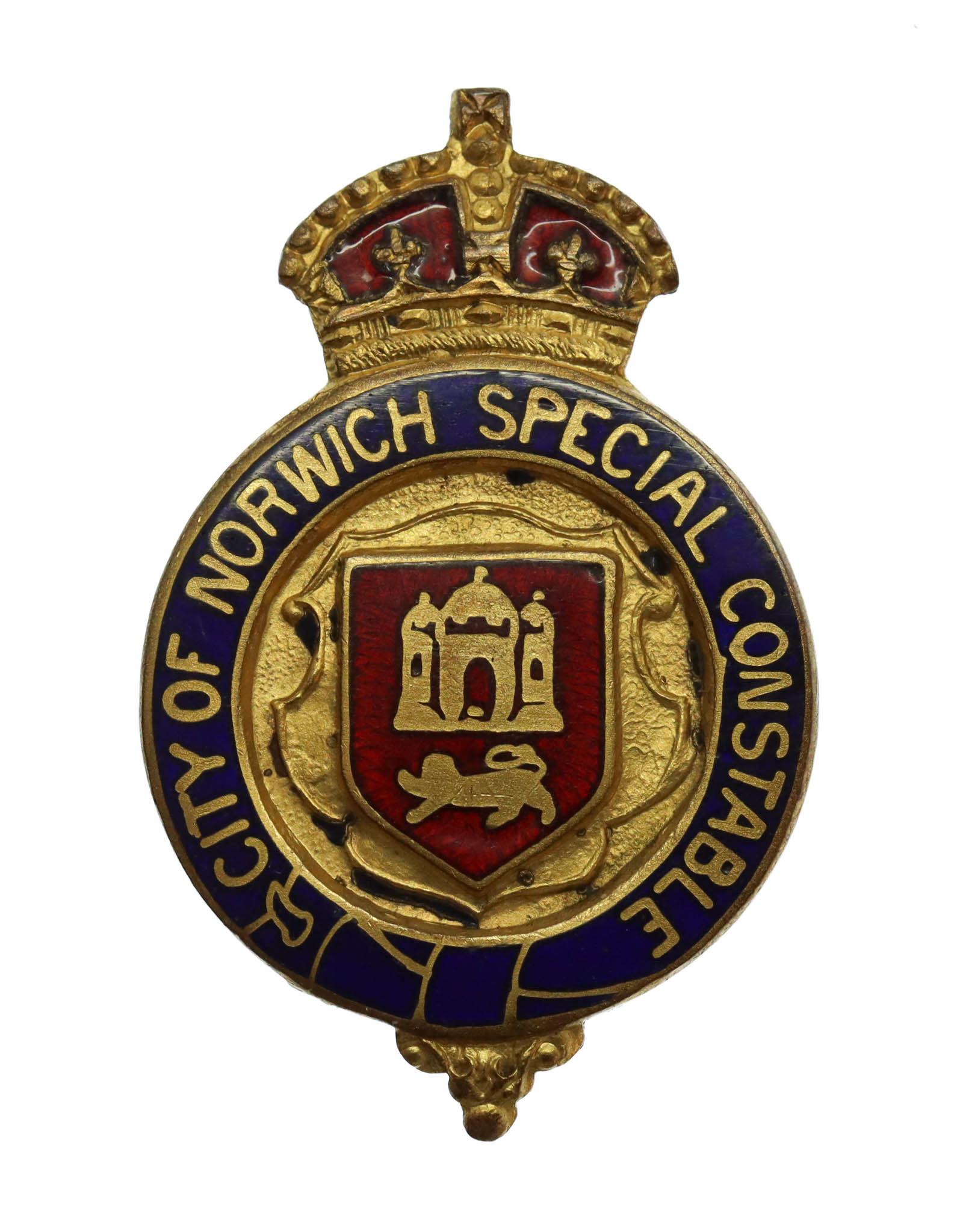 City of Norwich Special Constable Enamelled Lapel Badge