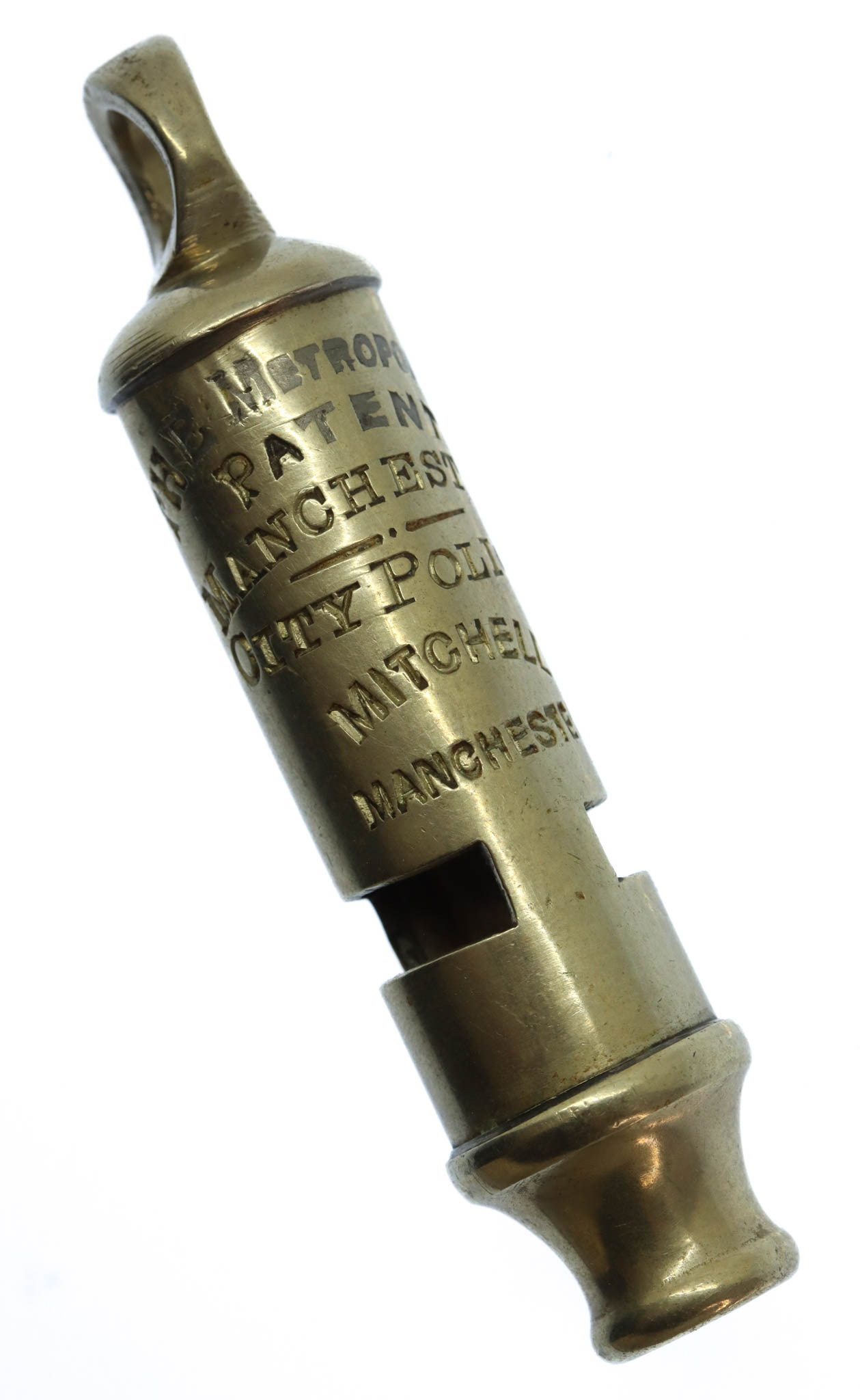 Manchester City Police 'The Metropolitan' Patent Police Whistle