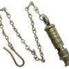 Accrington Borough Police 'The Metropolitan' Patent Police Whistle & Chain