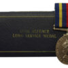 EIIR Civil Defence Long Service Medal in Box - Unnamed