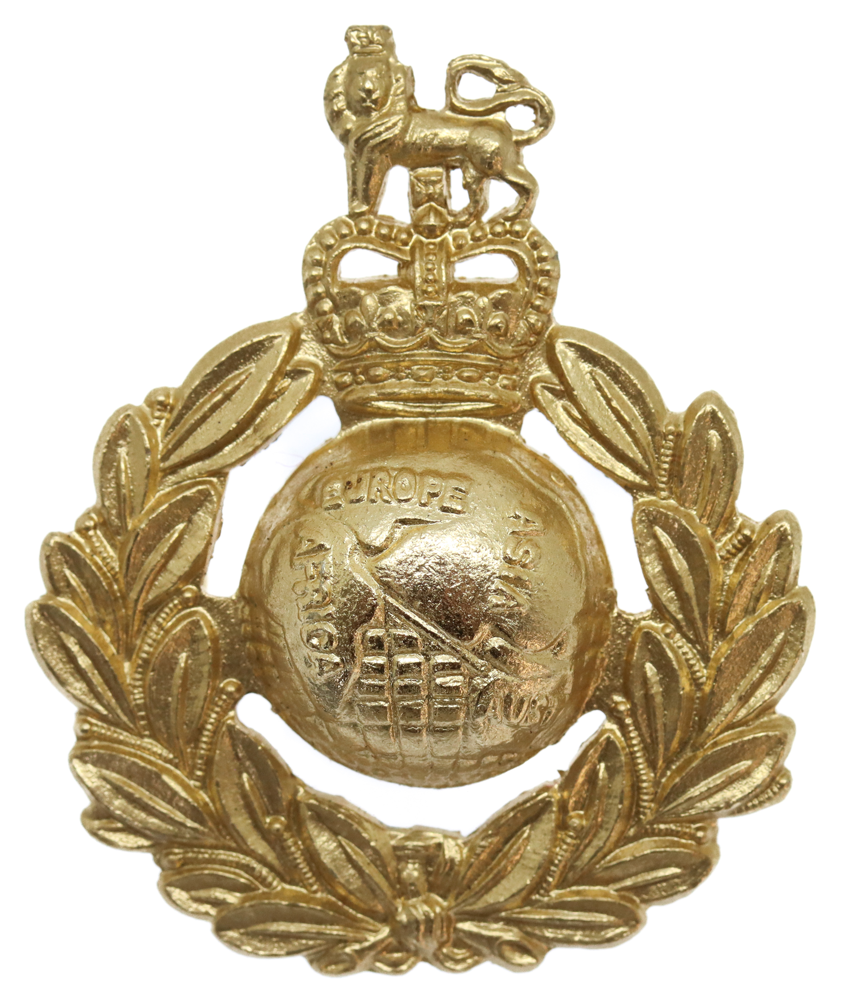 Royal Marines Anodised (Staybrite) Cap Badge