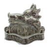 Campbell College, Belfast O.T.C. Chrome Cap Badge (2nd Pattern)